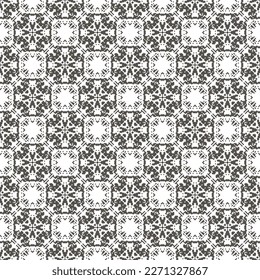 Islamic decorative background made of small squares. The rich decoration of abstract patterns for construction of fabric or paper. 