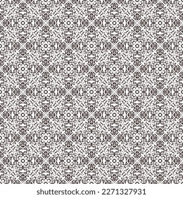 Islamic decorative background made of small squares. The rich decoration of abstract patterns for construction of fabric or paper. 