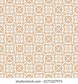 Islamic decorative background made of small squares. The rich decoration of abstract patterns for construction of fabric or paper. 