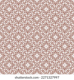 Fondo decorativo islámico hecho de cuadrados pequeños. La rica decoración de patrones abstractos para la construcción de tela o papel. 