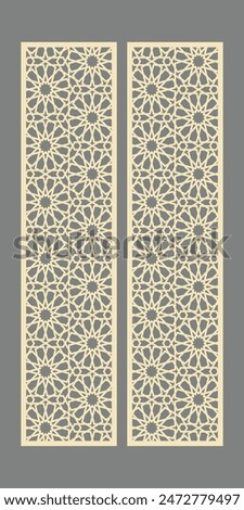 islamic door ornament interior style