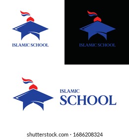 Islamic education logo, suitable for the education logo, Islamic knowledge, etc.