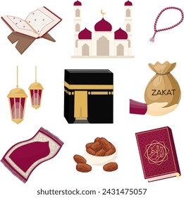 Islamic Element Vector Illustration for Ramadan