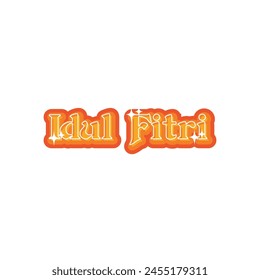 islamic event text and sticker