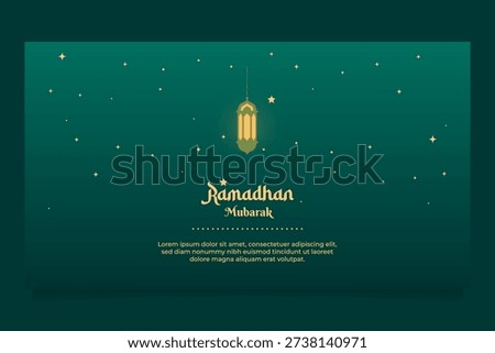Islamic fasting month representing spirituality and devotion
