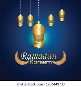 	
Islamic festival ramadan kareem or eid mubarak illustration and background