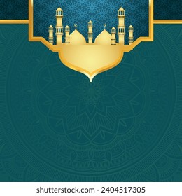 Islamic festival twibbon arabesque ramadan kareem or gold shape frame milad un nabi background