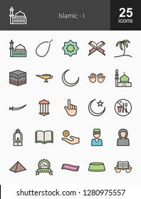 Islamic Filled Icons