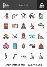 Islamic Filled Icons