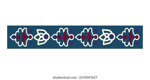 Islamic Floral Border - 06