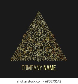 Islamic floral pattern  in Victorian style. Ornamental for Card for cafe, restaurant, shop, print, banner, wedding invitation, book cover, certificate. Save the date. India, Arabic Dubai turkish Islam