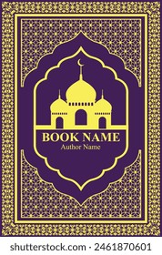 islamic flyer, Book cover, Quran Cover Vector Arabic Design