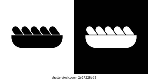 Islamisches Lebensmittel Datum Symbol, Vektorgrafik, solide Illustration, Piktogramm