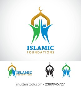 Islamic Forum Logo Design Template