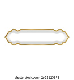 Islamic frame element graphic or clipart decorative