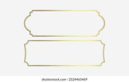 Islamic Frame Vector slamic style border and frame design 
template vector element. Suitable for design 
element of Ramadan poster, Eid Mubarak greeting 
card, and copy space for Islamic quote text