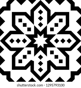 Islamic geometric arabic pattern design illustration vector