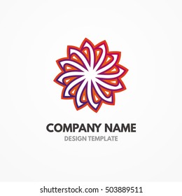 Islamic geometric art. logo design element