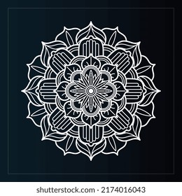 islamische geometrische Hintergrunddesign-Grafik