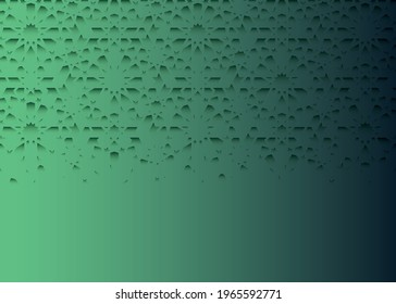 Islamic geometric Background design for Ramadan Template round indian pattern, muslim pattern
