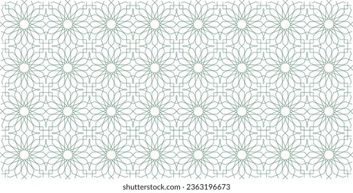 Islamic geometric designs with unique and modern lines are suitable for backgrounds, wall art, and can also be used on fabric, wallpaper and others.