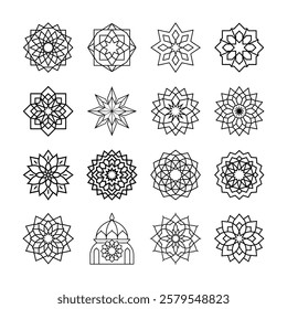 Islamic Geometric Mandala art Pack