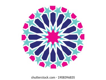 Islamic geometric motifs, which are very nice