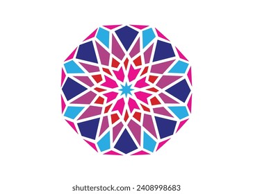 Islamic geometric motifs, which are very nice