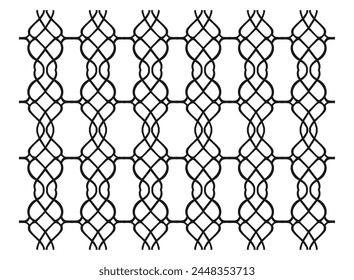 Islamic Geometric Pattern. Abstract mandala. Ethnic decorative element. Islam, Arabic, Indian, and Ottoman motifs
