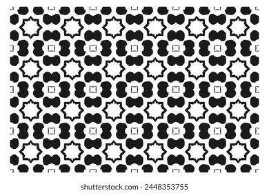 Islamic Geometric Pattern. Abstract mandala. Ethnic decorative element. Islam, Arabic, Indian, and Ottoman motifs
