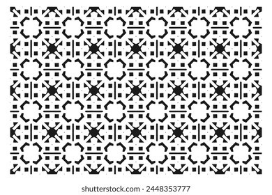 Islamic Geometric Pattern. Abstract mandala. Ethnic decorative element. Islam, Arabic, Indian, and Ottoman motifs
