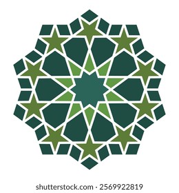 Islamic Geometric pattern Arabic style