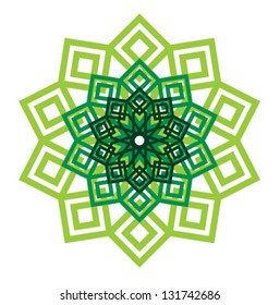 Islamic Geometric Pattern. Arabic Symbol