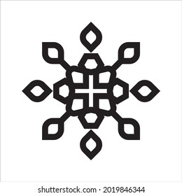 Icono del logotipo del patrón geométrico islámico 