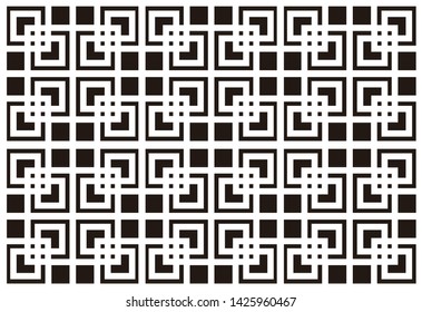 Islamic  geometric repeating patterns are very flexible.  They have been used often in wall decorations, windows, panels, columns, stained glass, tiles, rugs, ceilings and floor 