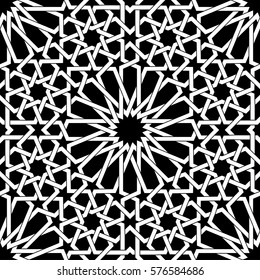 Islamic Geometric Seamless Pattern