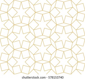 Islamic geometric seamless pattern
