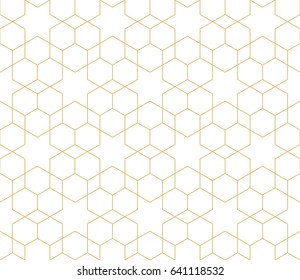 Islamic geometric seamless pattern