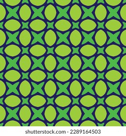 Islamic Geometric Shapes Seamless Pattern