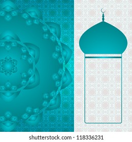 Islamic Green Pattern. Jpeg Version Also Available In Gallery.