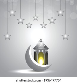 	
Islamic greeting card ramadan kareem background