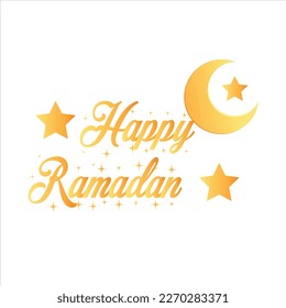 Islamic greetings ramadanul Mubarak card design background with beautiful lanterns and crescent Illustration.