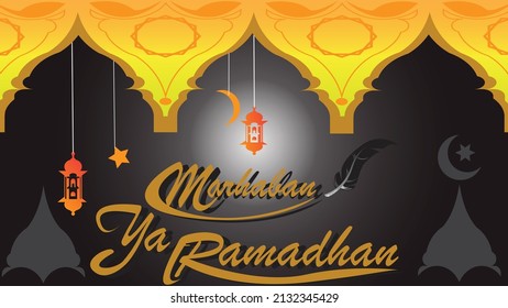 islamic holy month of ramadan theme for poster, template, background and banner