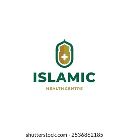 Logo des Islamischen Krankenhauses Design Modern Concept