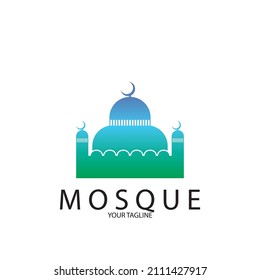 islamic icon illustration Logo template design
