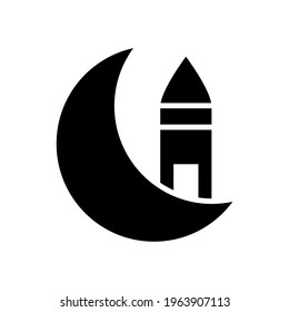 islamic icon or logo isolated sign symbol vector illustration - high quality black style vector icons
