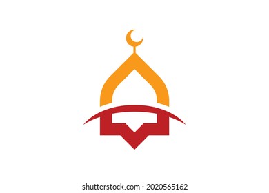 Islamic icon for Ramadhan logo vector