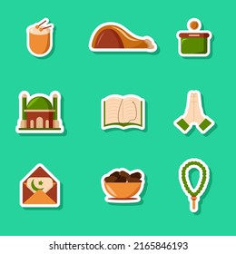 Islamic Icon Sticker Collection Design