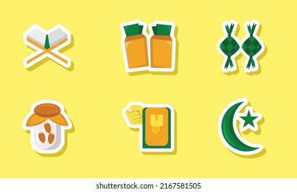 Islamic Icon Stickers Set Collection