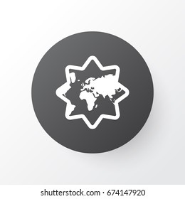 Islamic Icon Symbol. Premium Quality Isolated World Element In Trendy Style.